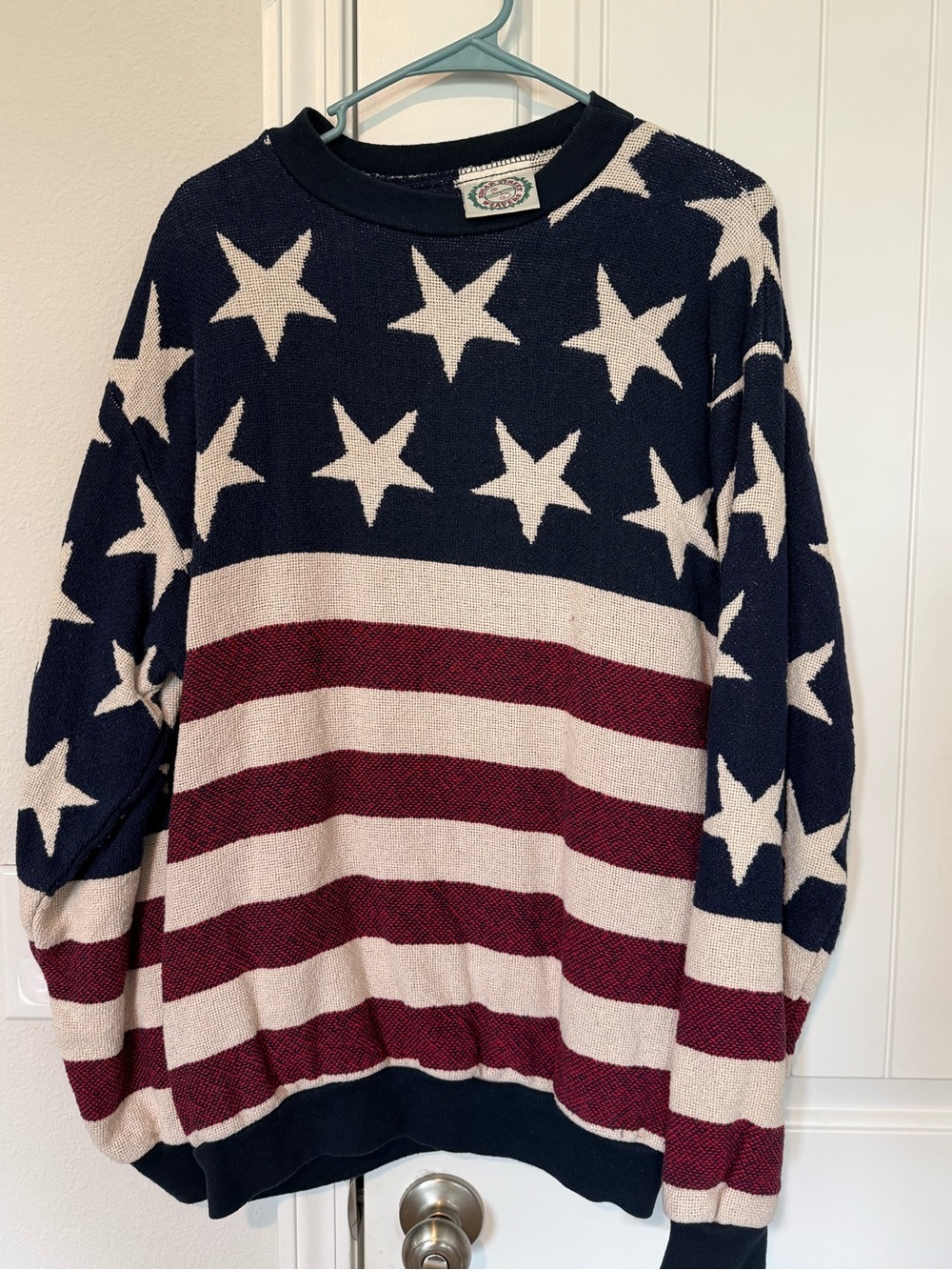 vintage sugar street weavers americana sweater